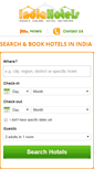 Mobile Screenshot of indiahotels.com